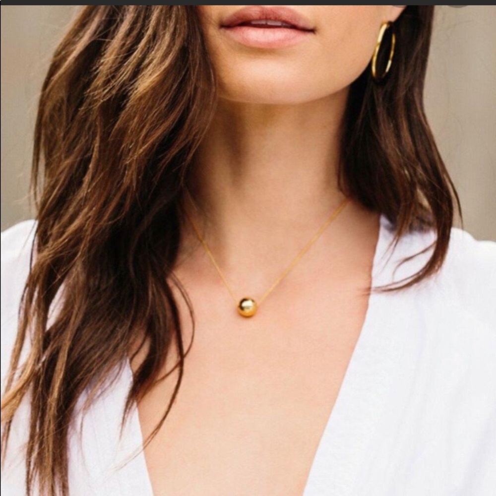 GORJANA Newport Adjustable Necklace // Gold ✨NEW! - Picture 3 of 5